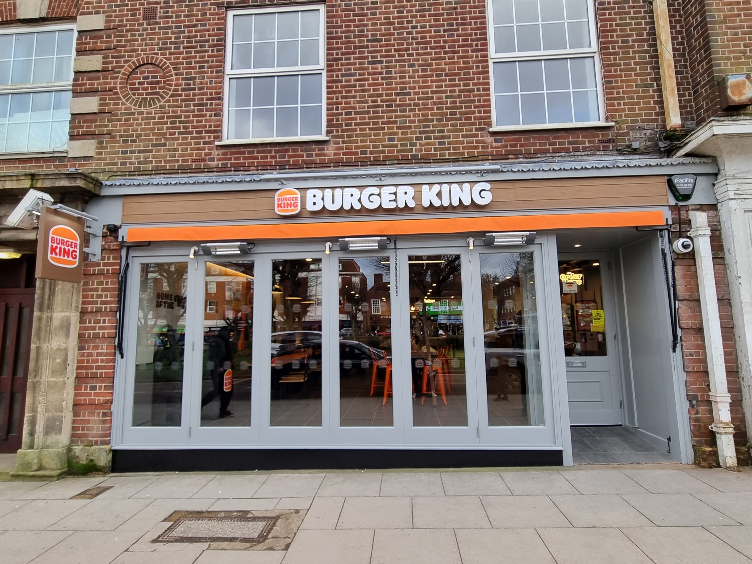 to Welwyn Garden City, Burger King! Chapman Ventilation